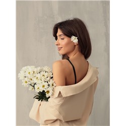 Комплект нижнего белья женский (топ, трусы) Collorista, чёрный, размер 42-44