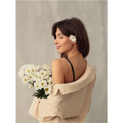 Комплект нижнего белья женский (топ, трусы) Collorista, чёрный, размер 42-44