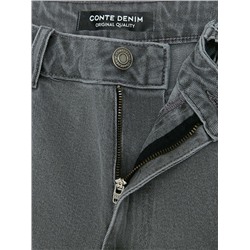 Актуальная коллекция CONTE CON-846 Джинсы mom в пепельном оттенке
