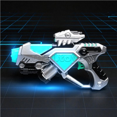 Набор оружия "Зеленая миля" (свет, звук) на батарейках, в коробке