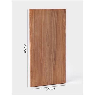 Доска разделочная Magistro, 60×30×2.5-3 см, дерево цельный массив бука