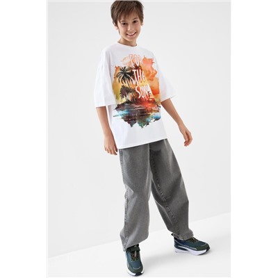 Фуфайка трикотажная для мальчиков (футболка) PLAYTODAY, 1242308