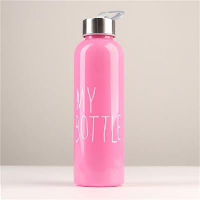 Бутылка для воды My bottle 500 мл, 21.5×6.5 см, цвет МИКС
