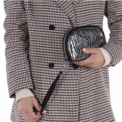 Косметичка 7100-3 black silver Velina Fabbiano-Safenta