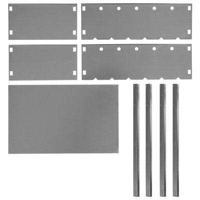 Мангал maclay "Эконом", без шампуров, 40×25×40 см, металлический, разборный