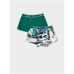 Трусы трикотажные для мальчиков - боксеры, 2 шт в комплекте