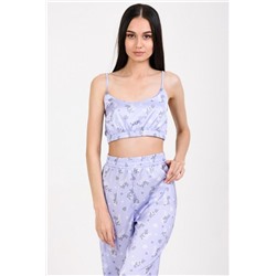 Пижама Hot Story Are you ready (топ _ брюки) (Сиреневый)