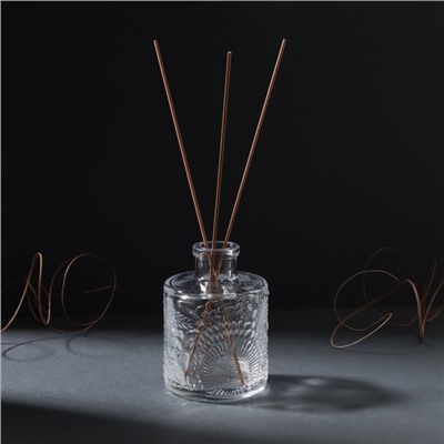 Диффузор для эфирных масел «Подсолнух», 100 мл, прозрачный, 6×6×8.5 см