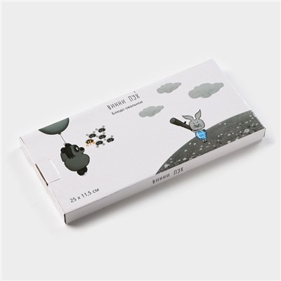 Блюдо овальное фарфоровое «Винни Пух», 25×11.5 см