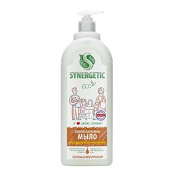Жидкое мыло Synergetic «Миндальное молочко», 1 л