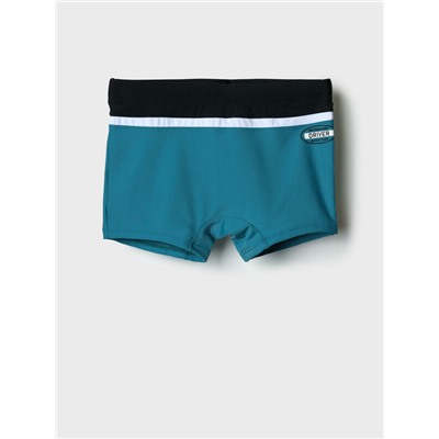 Плавки-шорты трикотажные для мальчиков, средней длины