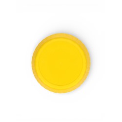 Горшок для цветов с поддоном «Ротанг», 3 л, d=17 см, h=17 см, пластиковый, жёлтый