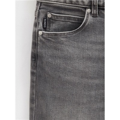 Skinny CONTE CON-701 Джинсы skinny с высокой посадкой и эффектом потертости