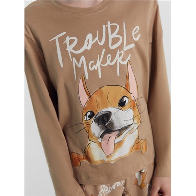 КОМПЛЕКТ ДЛЯ МАЛЬЧИКОВ (ДЖЕМПЕР, БРЮКИ) 563323