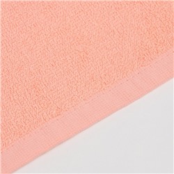 Полотенце махровое «Экономь и Я», 70×130 см, хлопок 100%, персиковое