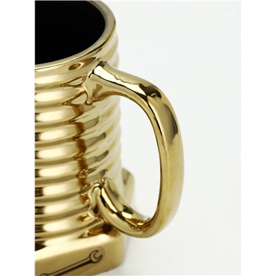 УЦЕНКА Кружка - болт керамическая «Золотые руки», 400 мл