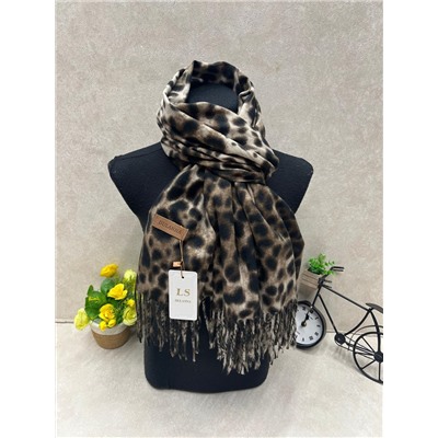 Мягкий палантин из кашемира мультицвет