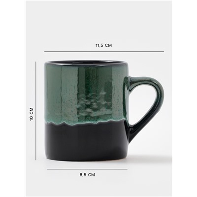 Кружка Хорекс Verde notte, 350 мл, фарфор, зелёная