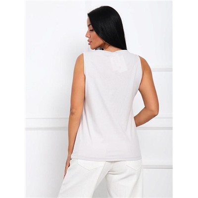 Майка "Асса" (Светло-серый)