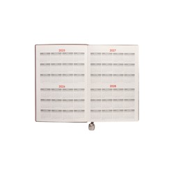 Ежедневник недатированный формат А5, 80л, линия, с ручкой, подар коробка, Серый
