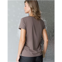 VILATTE Футболка D49.123