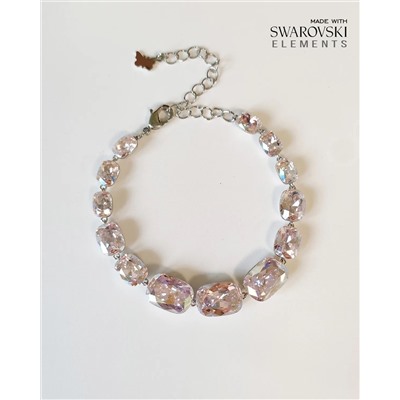 Браслет с кристаллами Swarovski