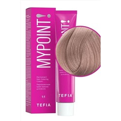 TEFIA Mypoint 9.6 Перманентная крем-краска для волос / Очень светлый блондин махагоновый, 60 мл KRISTALLER, 1114496