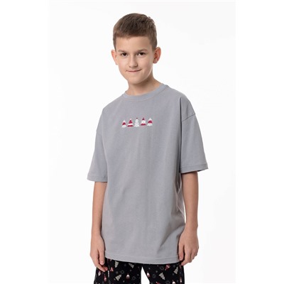 Пижама футболка и шорты М225108Псч