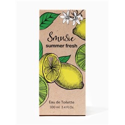 Туалетная вода женская Smusie Summer Fresh, 100 мл