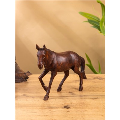 УЦЕНКА Сувенир "Конь" дерево 20х5х15 см