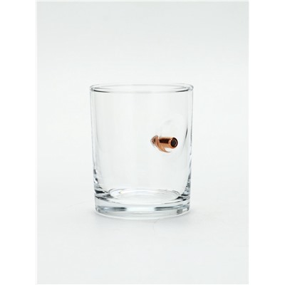 Стакан для виски, непробиваемый, с пулей «ВКС», 250 мл