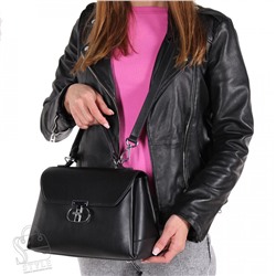 Сумка женская кожаная 1525Y black Polina&Eiterou/30