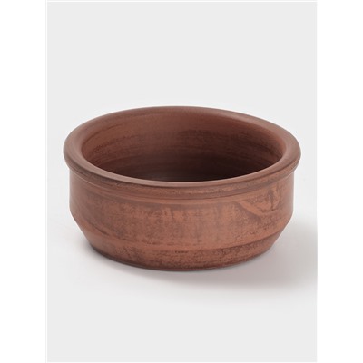 Кокотница для жюльена «Гладь», 100 л, 8×3.5 см, красная глина