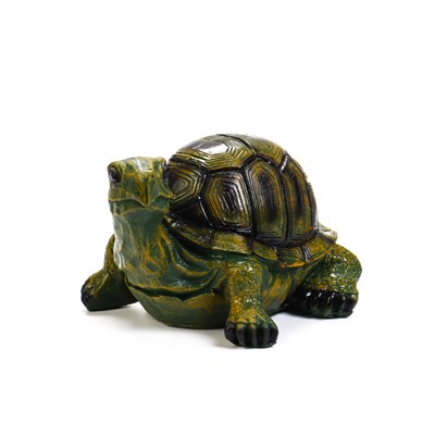 Садовая фигура из полистоуна «Черепаха», 28×22×17 см