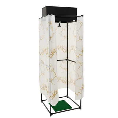 Душевая кабина «ТермМикс», с ЭВН, 1250 Вт, 53 л, 75.5×75.5×240 см, чёрная