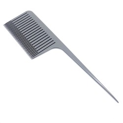 Nail Art Расчёска для мелирования широкая (пластиковый хвост), серый 16621