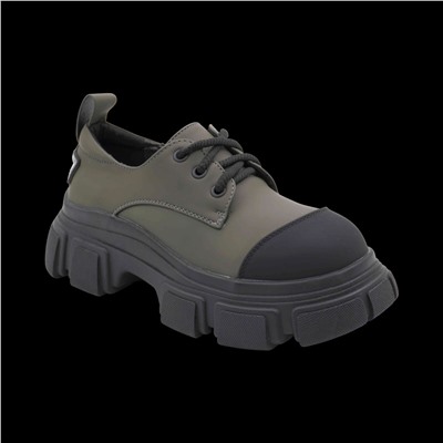 Лоферы 4482-18 хаки