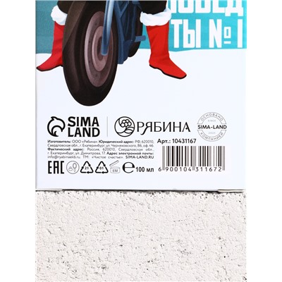 Подарочный набор «Новых побед»: гель для душа и шампунь для волос, 2×100 мл, Чистое счастье