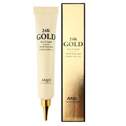 Крем для век с биозолотом, 24K Gold ANJО, 40 мл