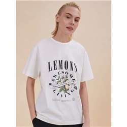 Футболка женская Pelican, размер 48, белая