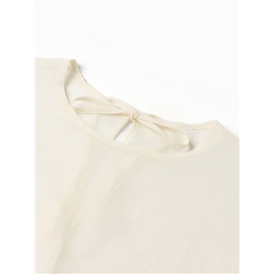 Платье мини женское с подкладом MINAKU: Casual Collection, белое, размер 44