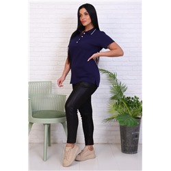 Футболка 101 поло (Темно-синий)