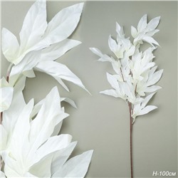 Цветок искусственный БЕЛЫЙ 95 см / ZHQ-21 /уп 200/