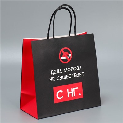 Набор пакетов подарочных новогодних «Пусть мечты сбудутся», 6 шт., 22×22×11 см