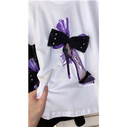 футболки со стразинками