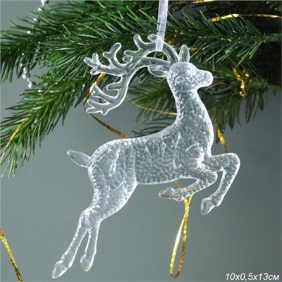 Новогоднее украшение Олень / G1-15 /уп 200/600/
