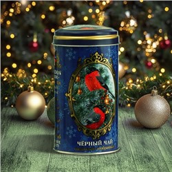 Чай чёрный «Лондон Прайд. Новогодняя коллекция», со вкусом малинового мохито, 100 г