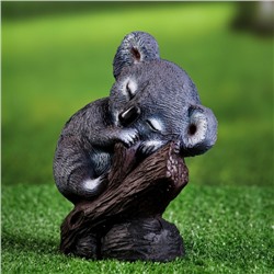 Садовая фигура из полистоуна «Коала спящая», 16×13×7 см