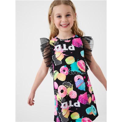 Платье трикотажное для девочек