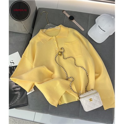 Свитер-поло